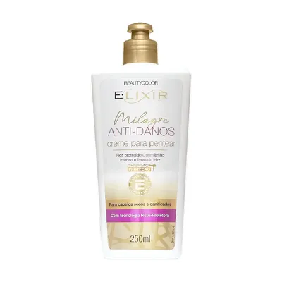 Creme para Pentear Elixir Beauty Anti-Danos 250ml